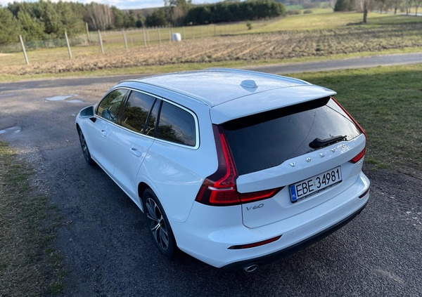 Volvo V60 cena 59655 przebieg: 265000, rok produkcji 2018 z Prabuty małe 172